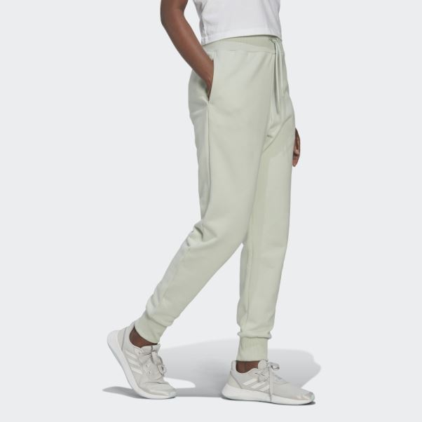 Pantalon Logo Essentials Multicolore Adidas Vert