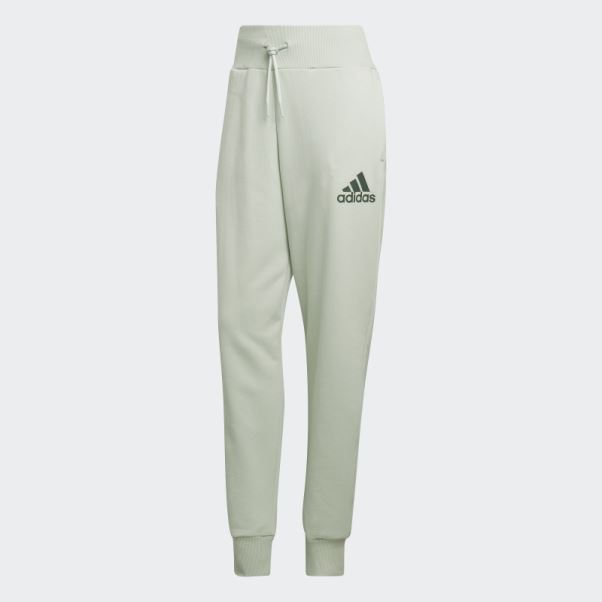 Pantalon Logo Essentials Multicolore Adidas Vert