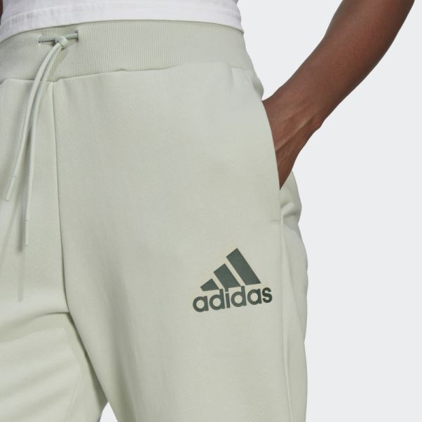 Pantalon Logo Essentials Multicolore Adidas Vert