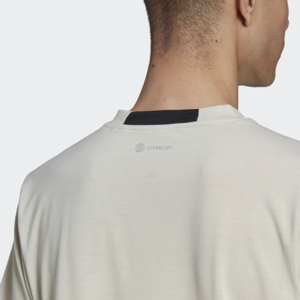Conçu Pour L'entraînement T-shirt Aluminium Adidas
