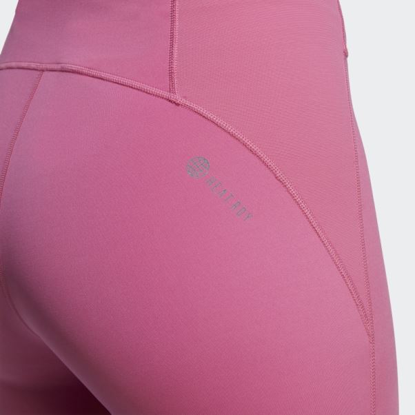 Leggings D'entraînement Hiit 7/8 Sur Mesure Fuchsia Adidas