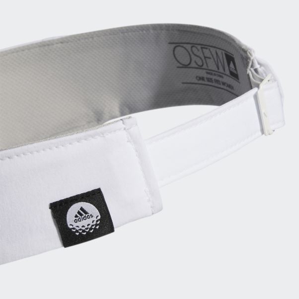 Visière Chinée Crestable Blanc Adidas