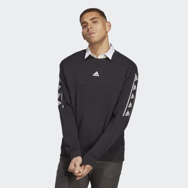 Sweat Marque Love Adidas Noir