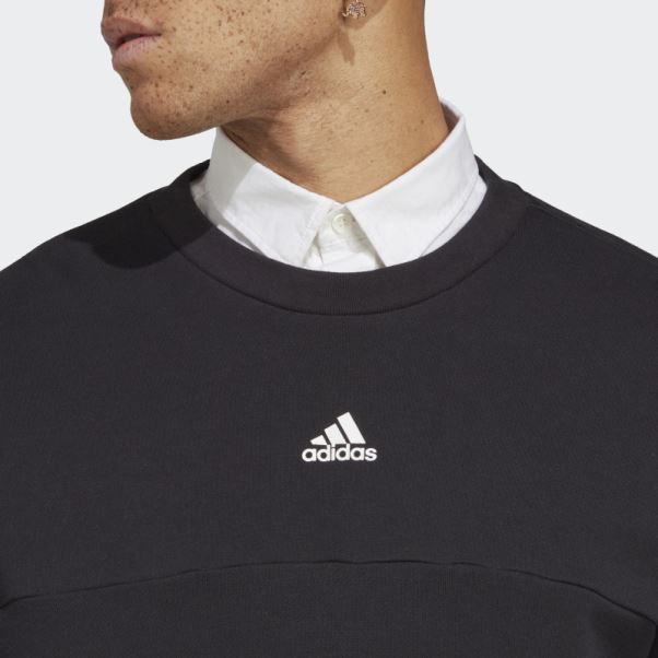 Sweat Marque Love Adidas Noir