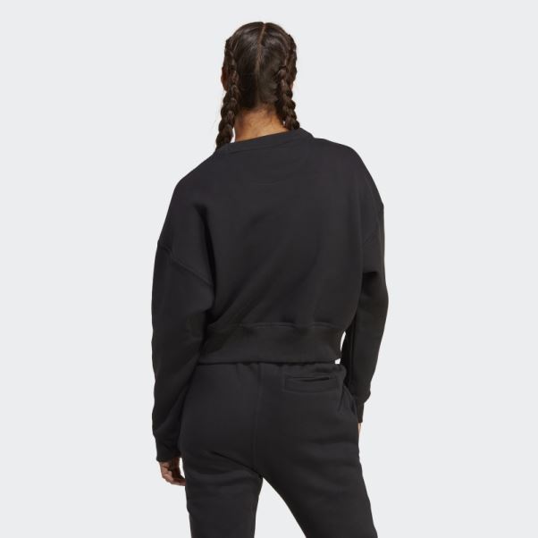 Sweat Molleton Noir Adidas