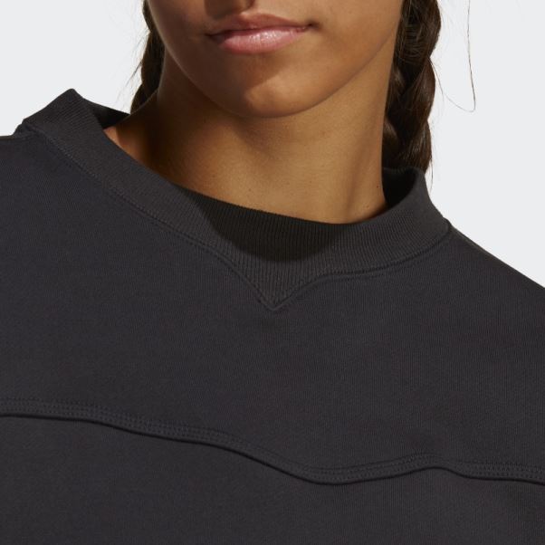 Sweat Molleton Noir Adidas