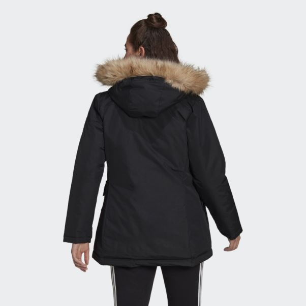 Parka à Capuche Utilitas Noir Adidas