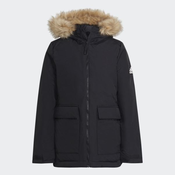 Parka à Capuche Utilitas Noir Adidas