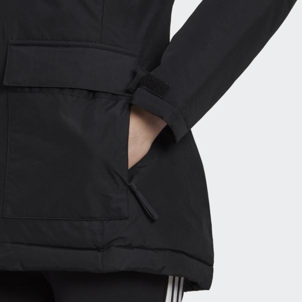 Parka à Capuche Utilitas Noir Adidas