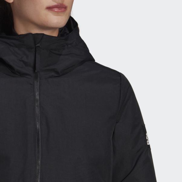 Parka à Capuche Utilitas Noir Adidas