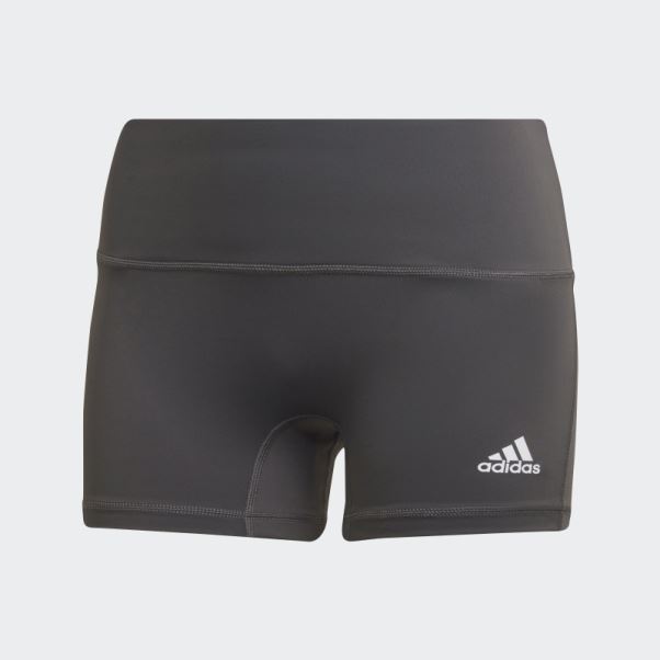 Short 4 Pouces Adidas Gris Foncé