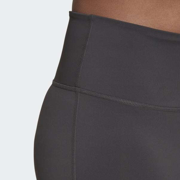 Short 4 Pouces Adidas Gris Foncé
