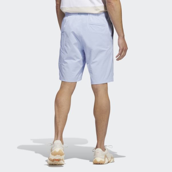 Adidas Bleu Aube Adicross Golf Shorts