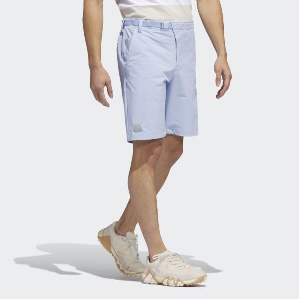 Adidas Bleu Aube Adicross Golf Shorts