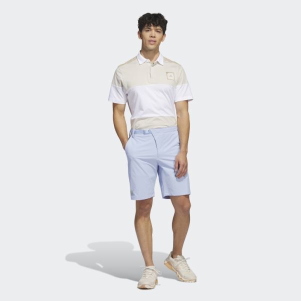Adidas Bleu Aube Adicross Golf Shorts