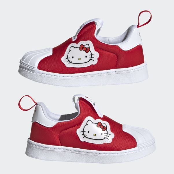 Adidas Hello Kitty Superstar 360 Chaussures Noires élégantes