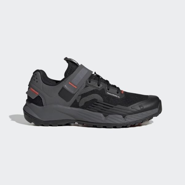 Chaussures VTT Adidas 5.10 Trailcross Clip-in Rouge