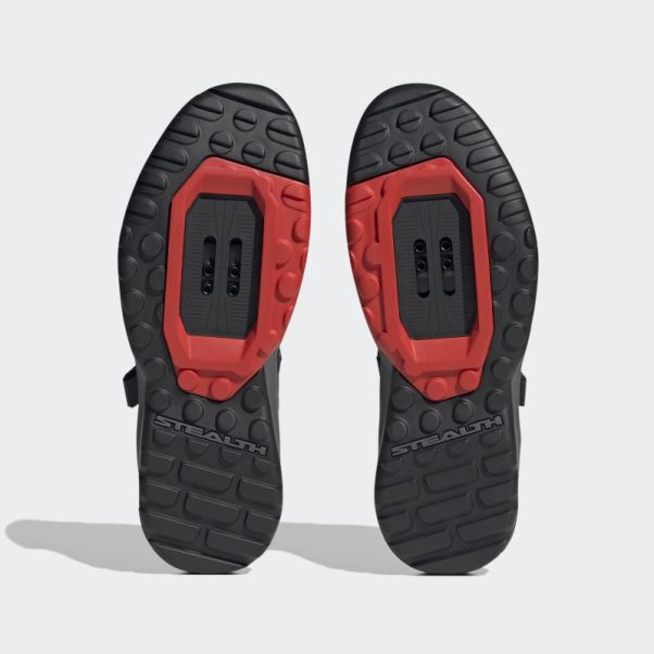Chaussures VTT Adidas 5.10 Trailcross Clip-in Rouge