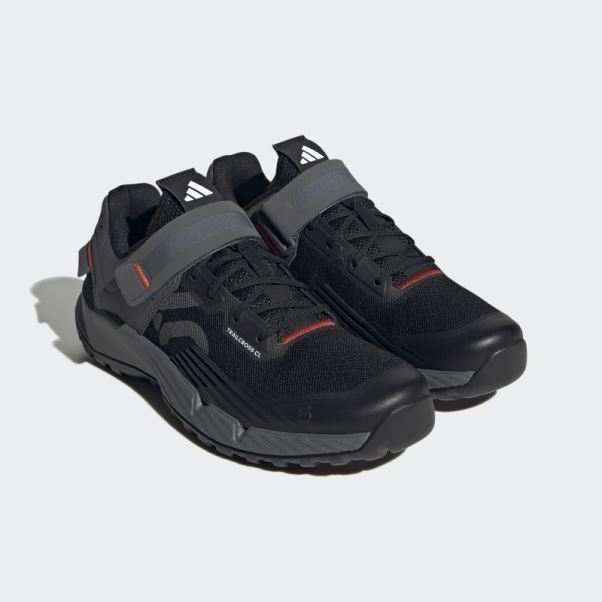 Chaussures VTT Adidas 5.10 Trailcross Clip-in Rouge
