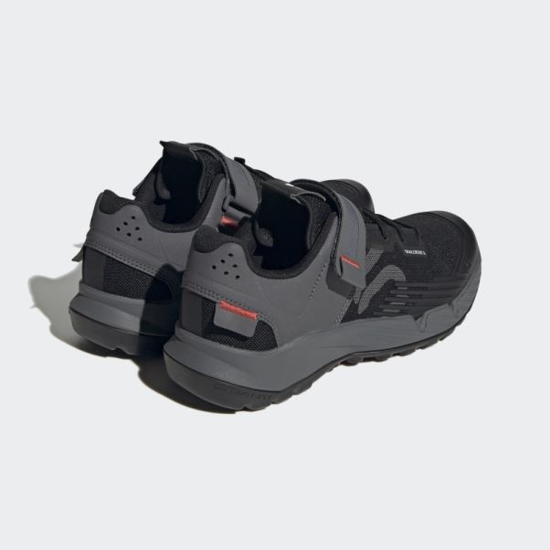 Chaussures VTT Adidas 5.10 Trailcross Clip-in Rouge
