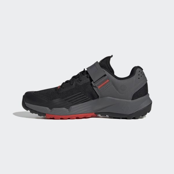 Chaussures VTT Adidas 5.10 Trailcross Clip-in Rouge