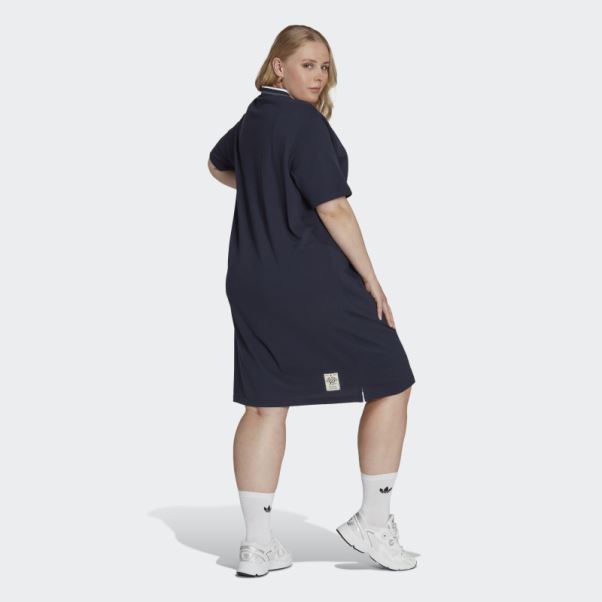 Encre Adidas Originals Classe De 72 Robe Polo (taille Plus) Chaud