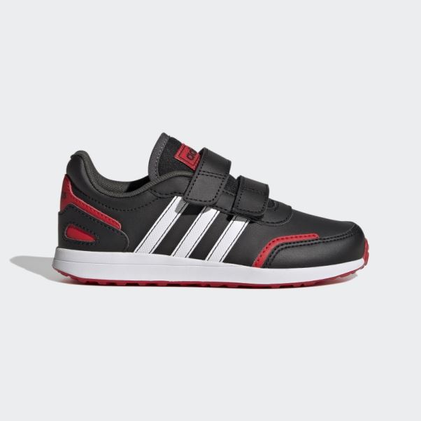 Rouge Adidas Vs Switch 3 Style De Vie Running Chaussures à Sangles Auto-agrippantes élégant