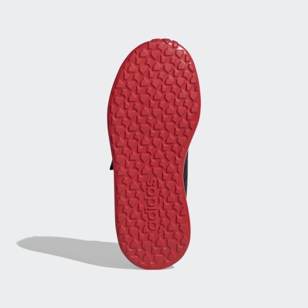 Rouge Adidas Vs Switch 3 Style De Vie Running Chaussures à Sangles Auto-agrippantes élégant