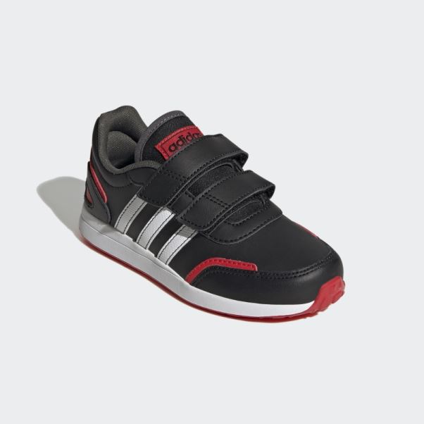 Rouge Adidas Vs Switch 3 Style De Vie Running Chaussures à Sangles Auto-agrippantes élégant
