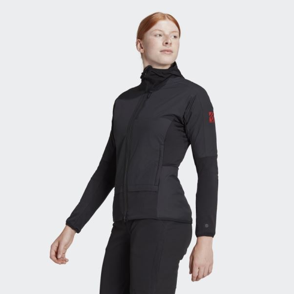 Veste Coupe-vent Adidas Five Ten Flooce Noire