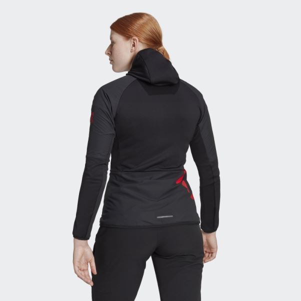 Veste Coupe-vent Adidas Five Ten Flooce Noire
