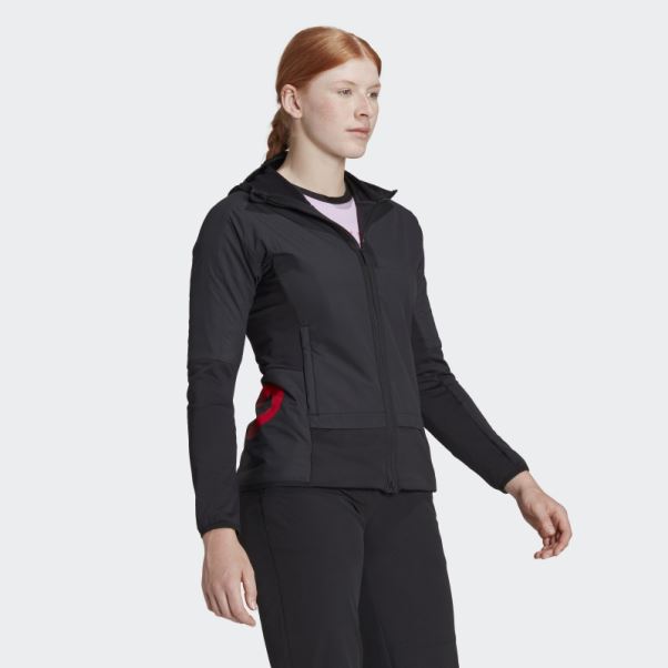 Veste Coupe-vent Adidas Five Ten Flooce Noire