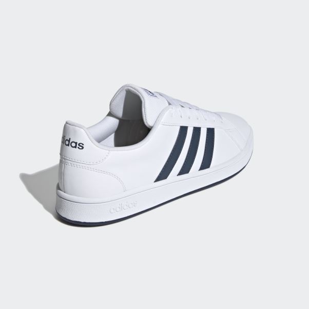 Chaussure Adidas Grand Court Base Bleu Marine