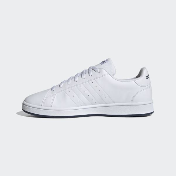 Chaussure Adidas Grand Court Base Bleu Marine