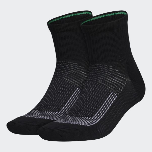 Superlite Ultraboost Quarter Chaussettes 2 Paires Noir Adidas