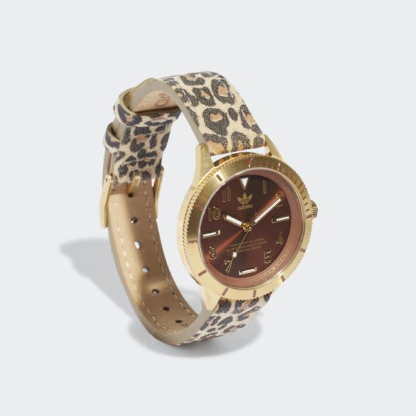Petite Montre Adidas Gold Metallic Edition Three Icon