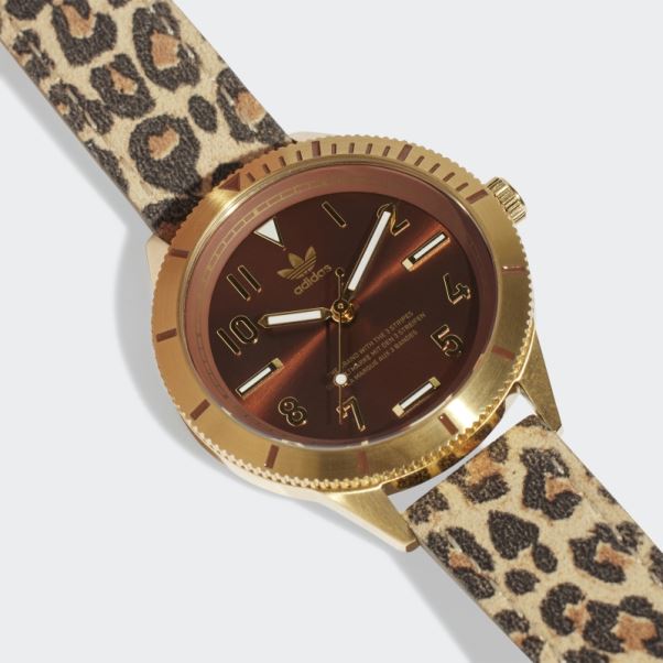 Petite Montre Adidas Gold Metallic Edition Three Icon