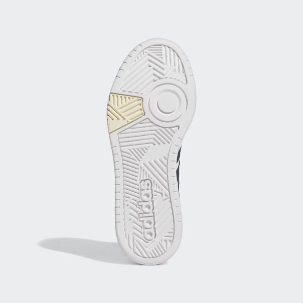 Hoops 3.0 Mid Chaussures Classiques Blanc Adidas