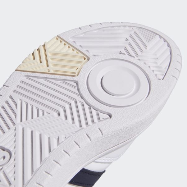 Hoops 3.0 Mid Chaussures Classiques Blanc Adidas