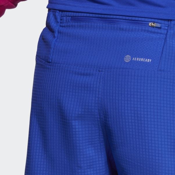 Short De Course Adidas Conçu 4 Bleu