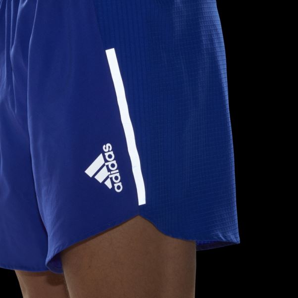 Short De Course Adidas Conçu 4 Bleu