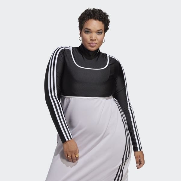 Adidas Body à Manches Longues (grande Taille) Noir