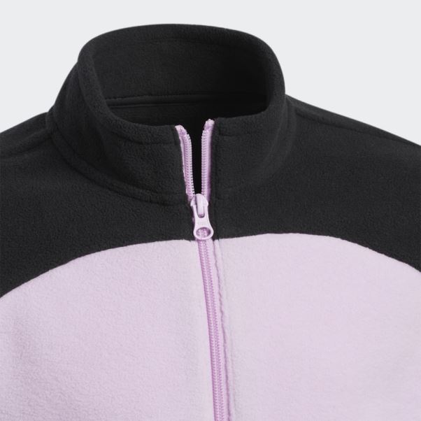 Veste De Golf Adidas Color Block Noire