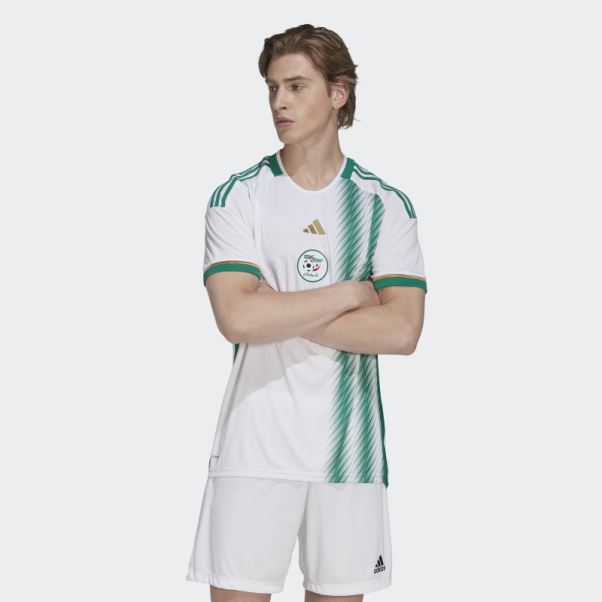 Adidas Maillot Domicile Algerie 22 Audacieux Vert Fashion