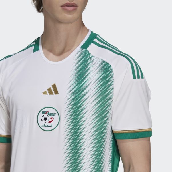 Maillot Domicile Adidas Algerie 22 Blanc