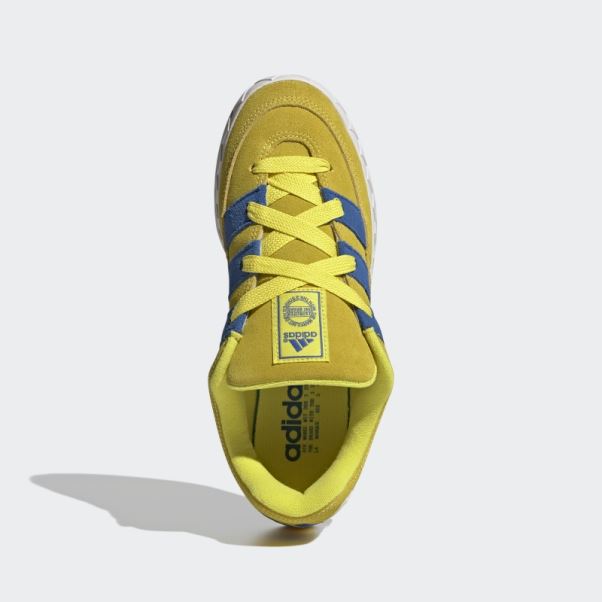 Chaussures Adimatic Adidas Jaune