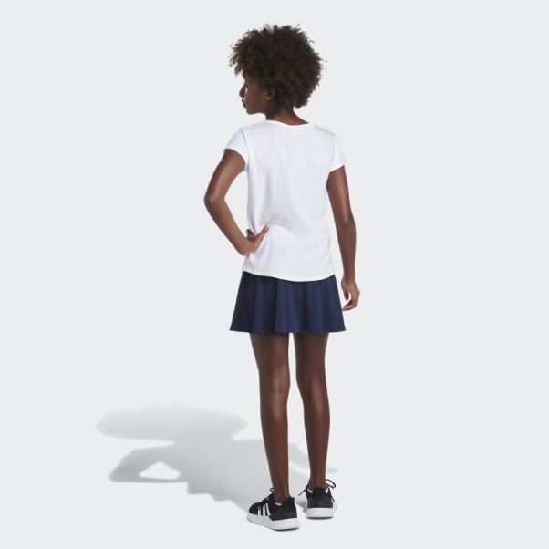 Jupe-short 3 Bandes Rouge Adidas