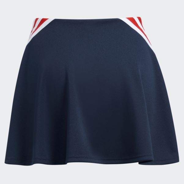 Jupe-short 3 Bandes Rouge Adidas