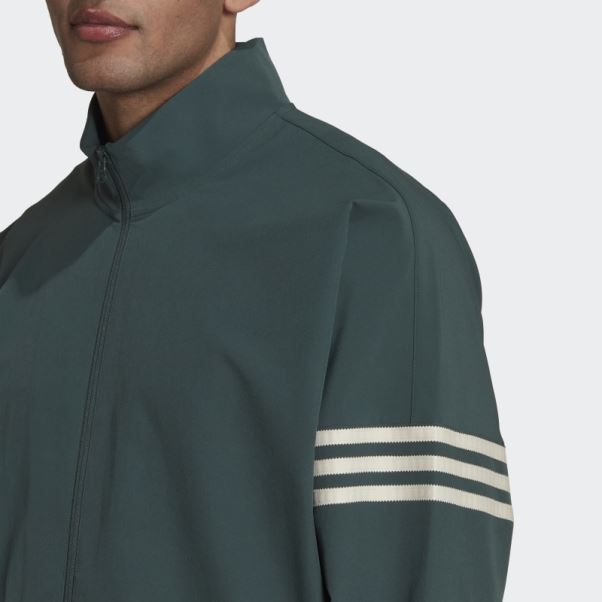 Adicolor Neuclassics Track Top Adidas Vert Minéral
