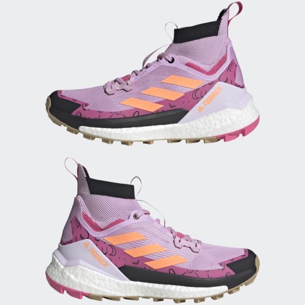 Chaussures De Randonnée Adidas Terrex Free Randonneur 2 Bca Lilas